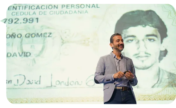 Juan David Londoño, conferencista para eventos corporativos sobre Liderazgo Consciente